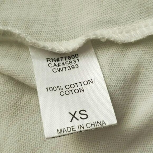 Chaser LA Boho Feel the Vibes Pastel Floral Distressed Cotton Graphic Tee XS NWT - Picture 9 of 10